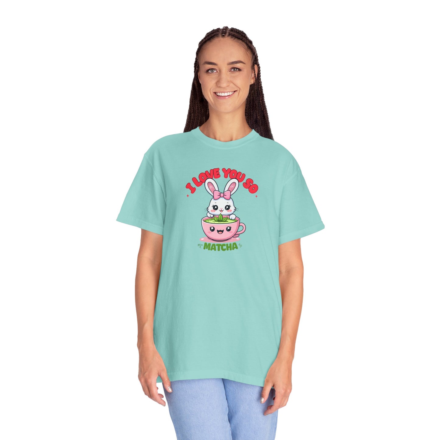 Cute Matcha Bunny T-Shirt