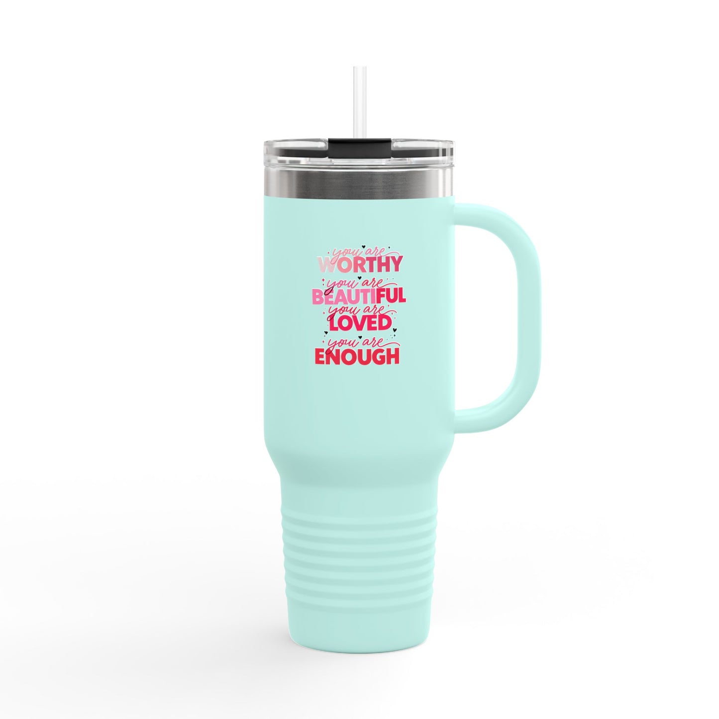 Empowering Insulated Travel Mug