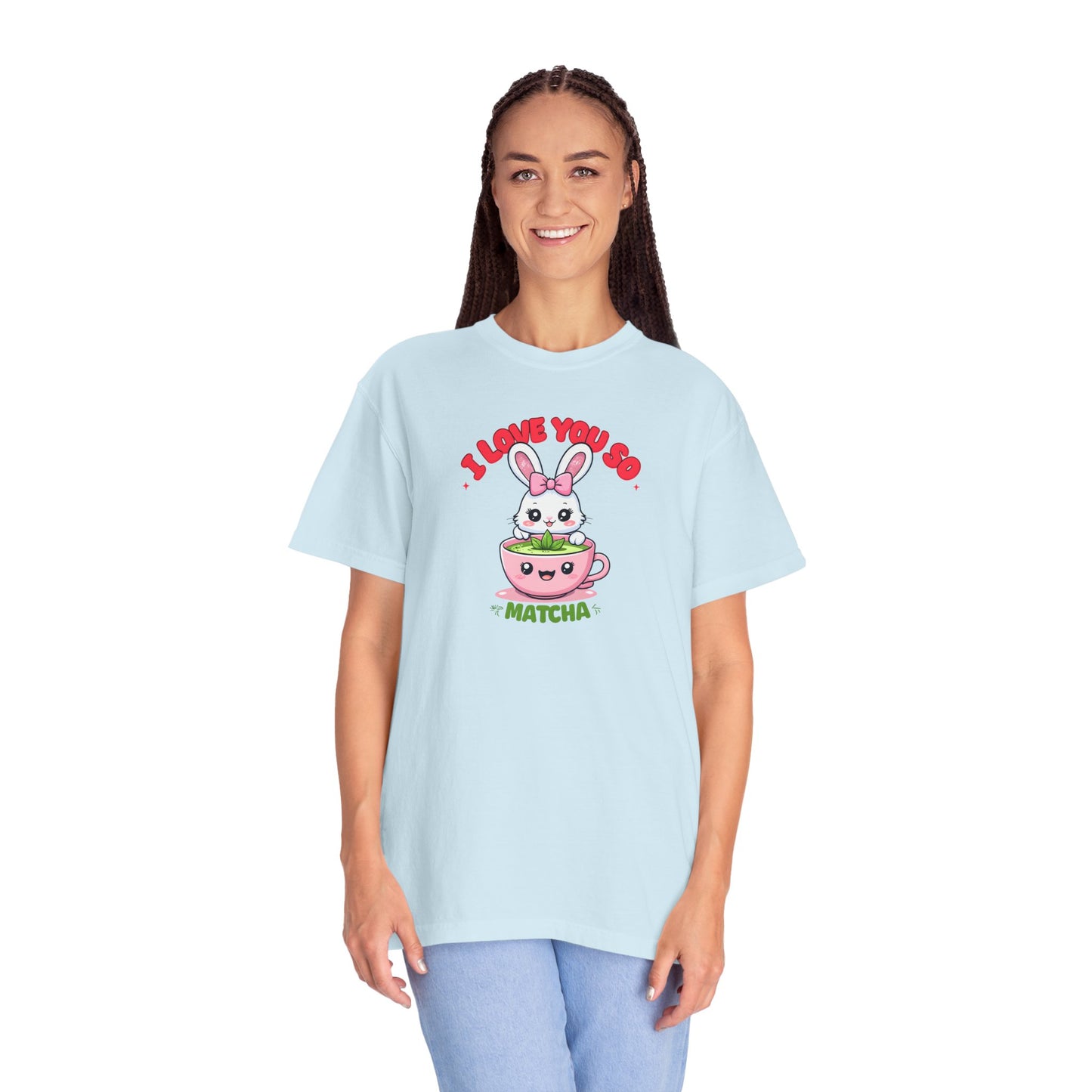 Cute Matcha Bunny T-Shirt