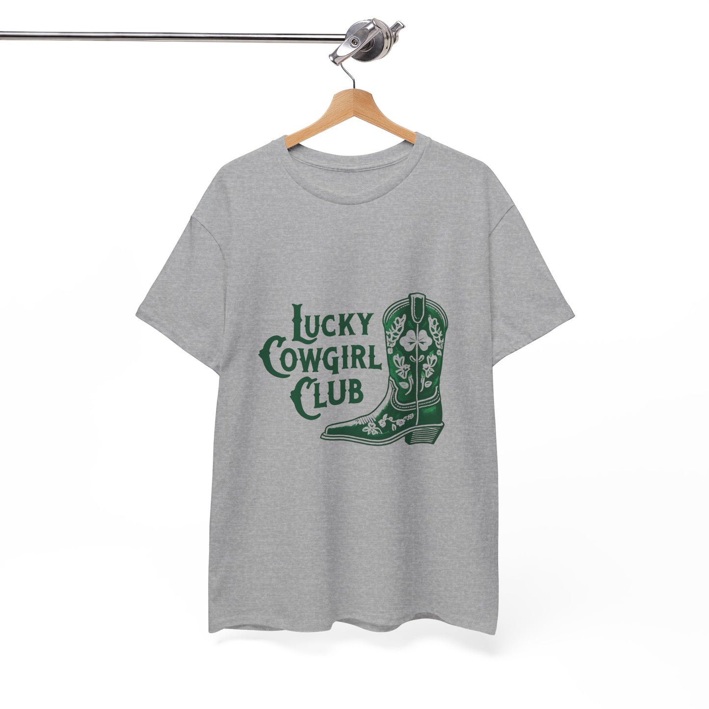 Lucky Cowgirl Club Tee, Western Themed T-Shirt
