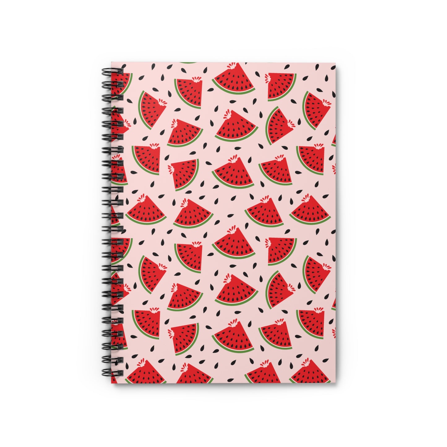 Watermelon Pattern Spiral Notebook