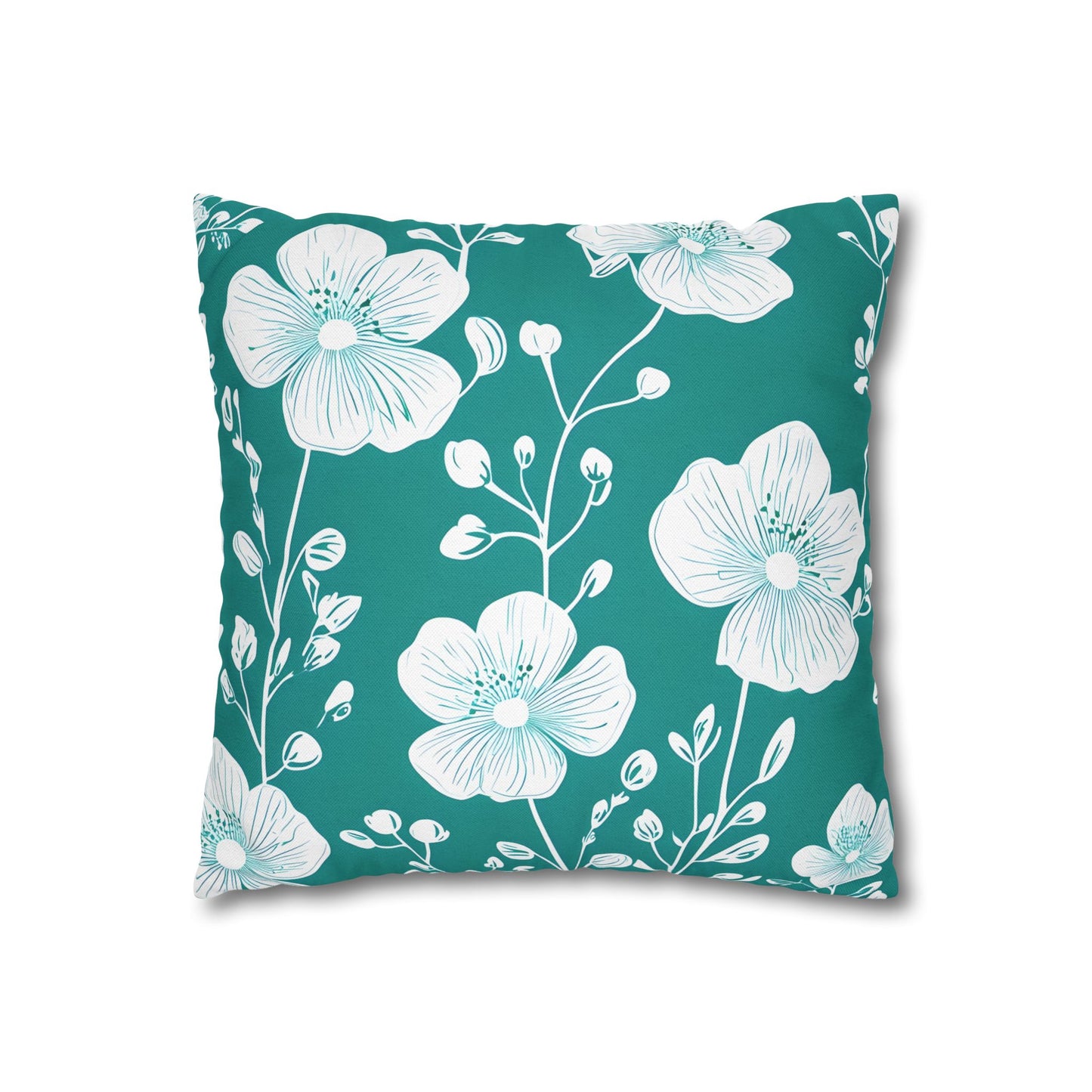 Floral Decorative Pillowcase