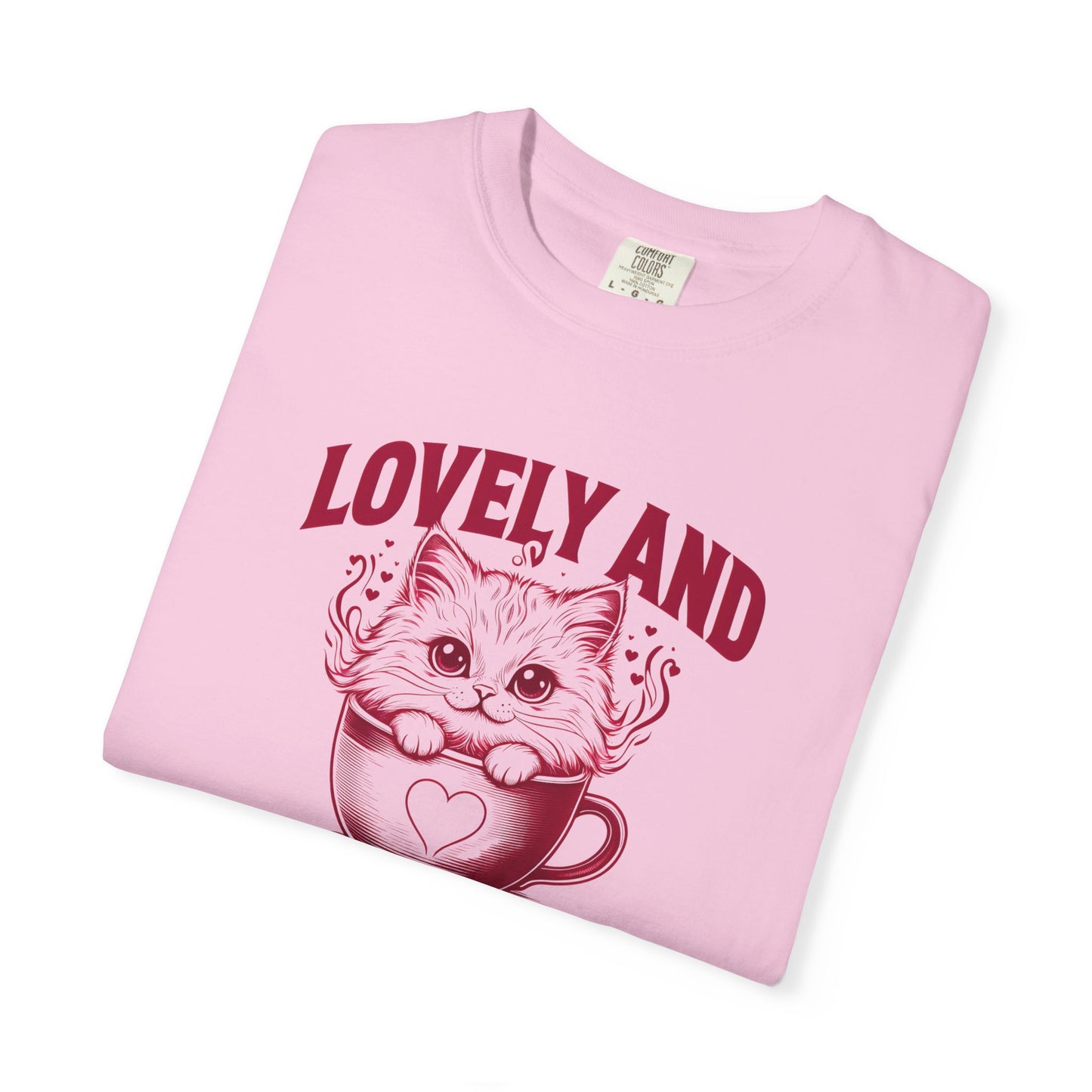 Cute Cat Caffeinated T-Shirt, Funny Cat Shirt