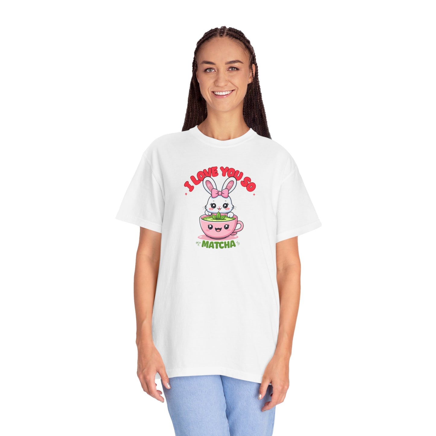 Cute Matcha Bunny T-Shirt