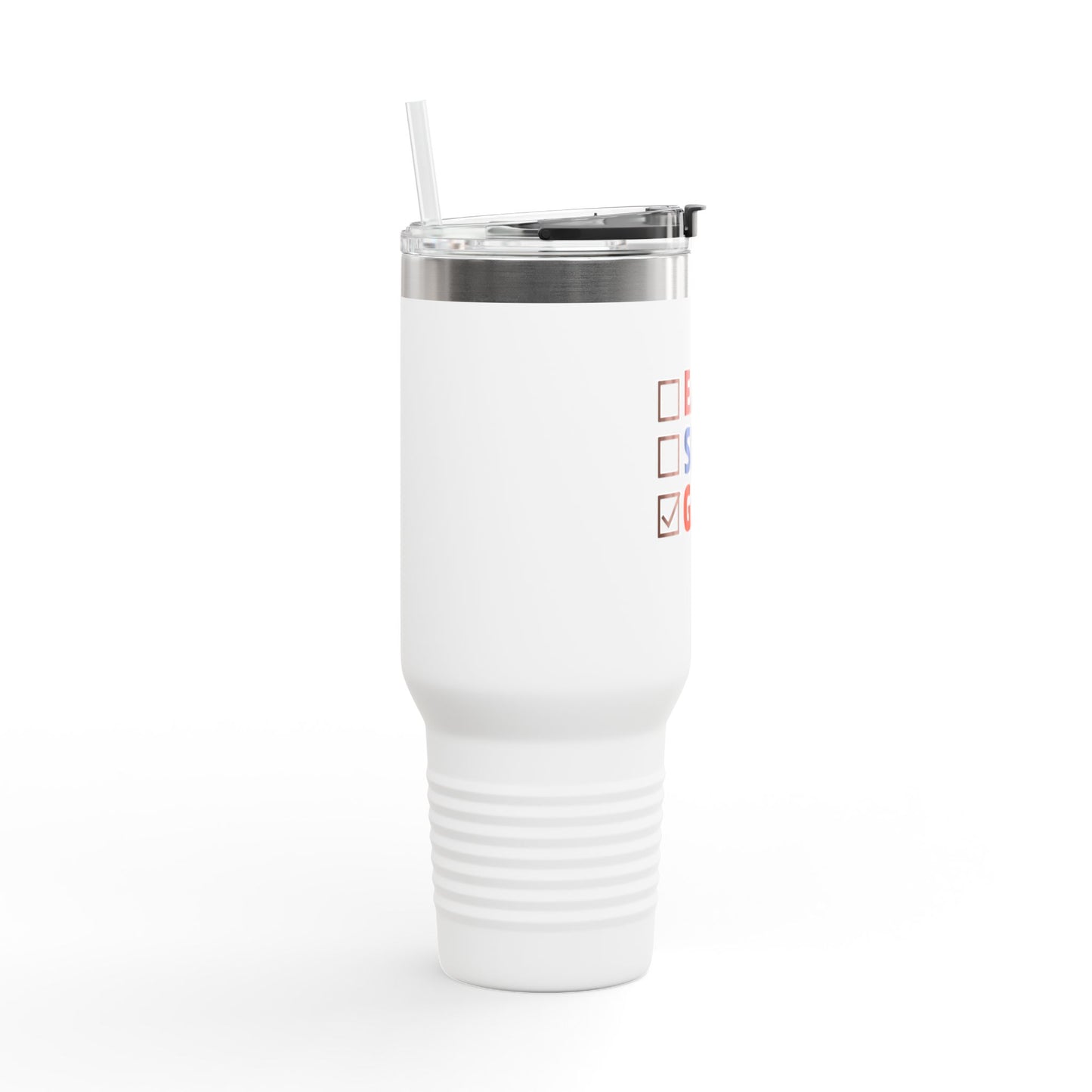 Insulated Travel Mug, 40oz - Eat Sleep Game