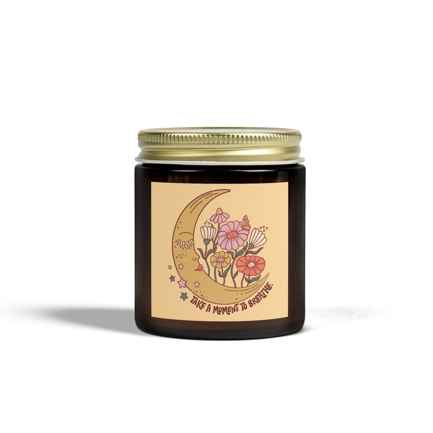 Charming Floral Scented Candle