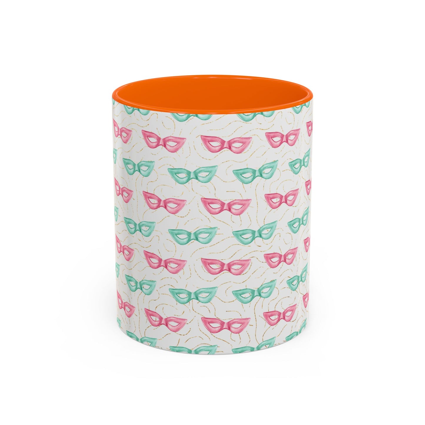 Colorful Glasses Accent Coffee Mug