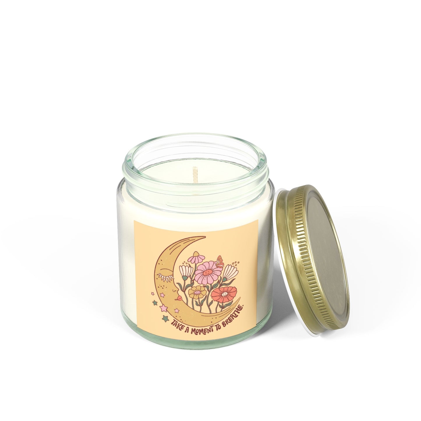 Charming Floral Scented Candle