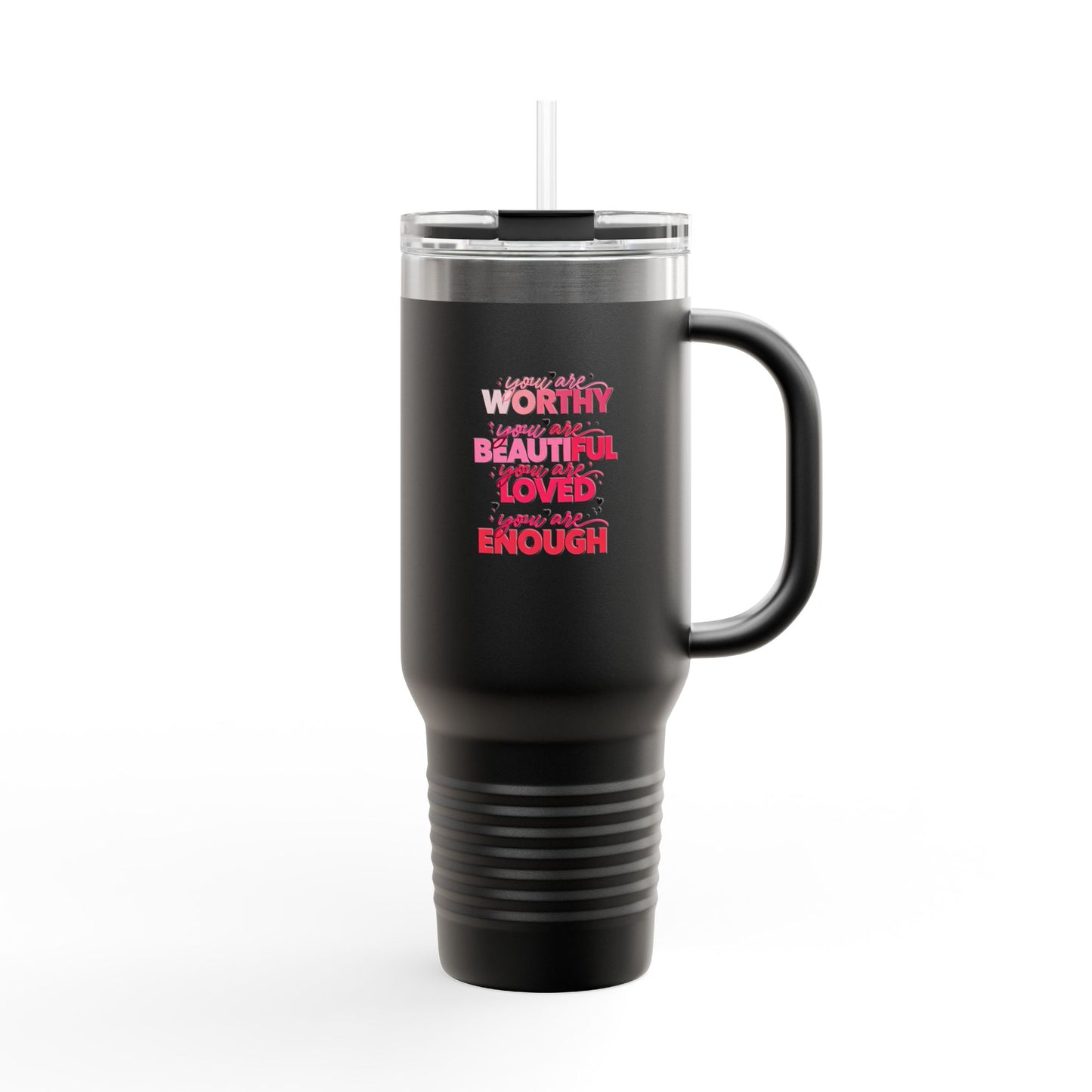 Empowering Insulated Travel Mug