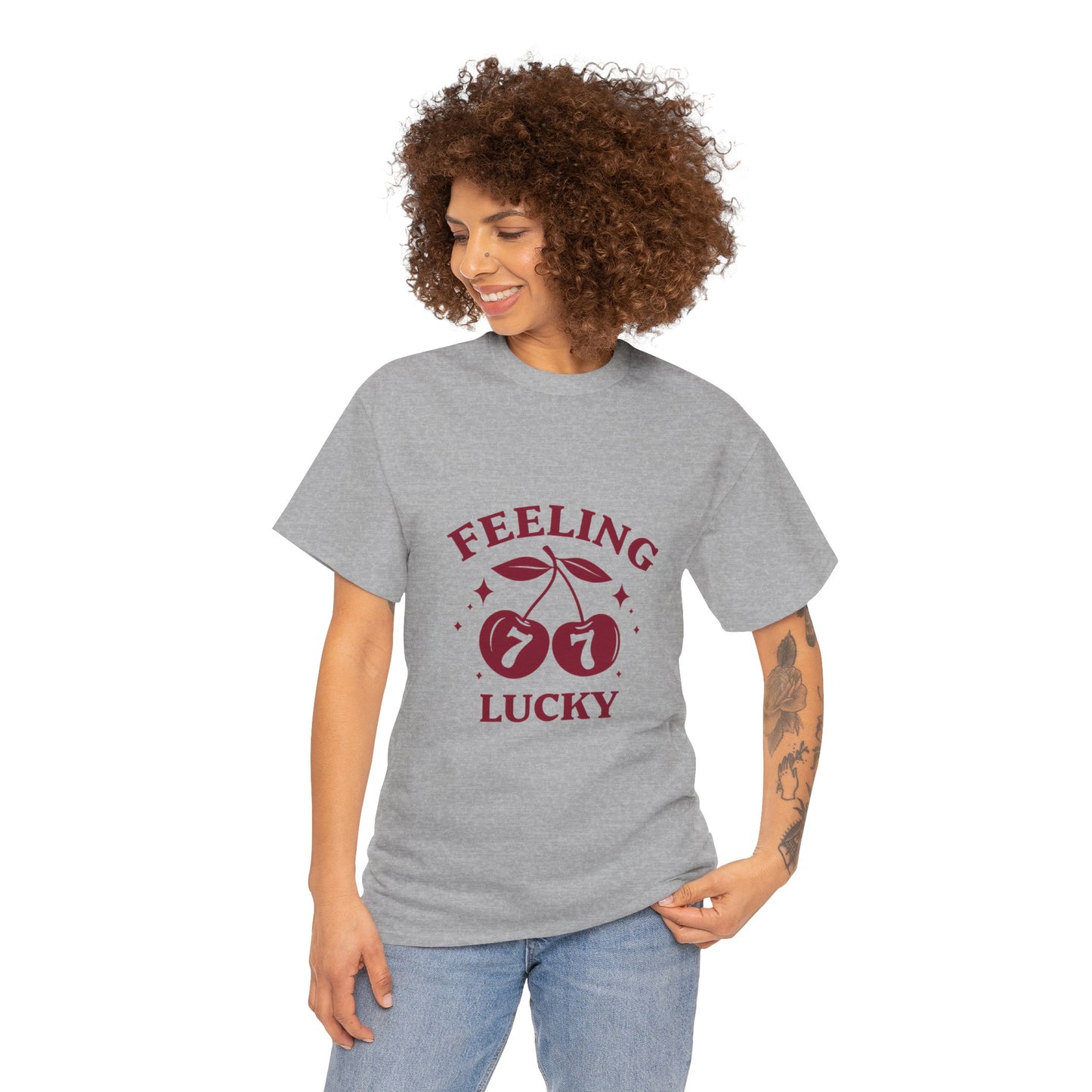Feeling Lucky Unisex Heavy Cotton Tee