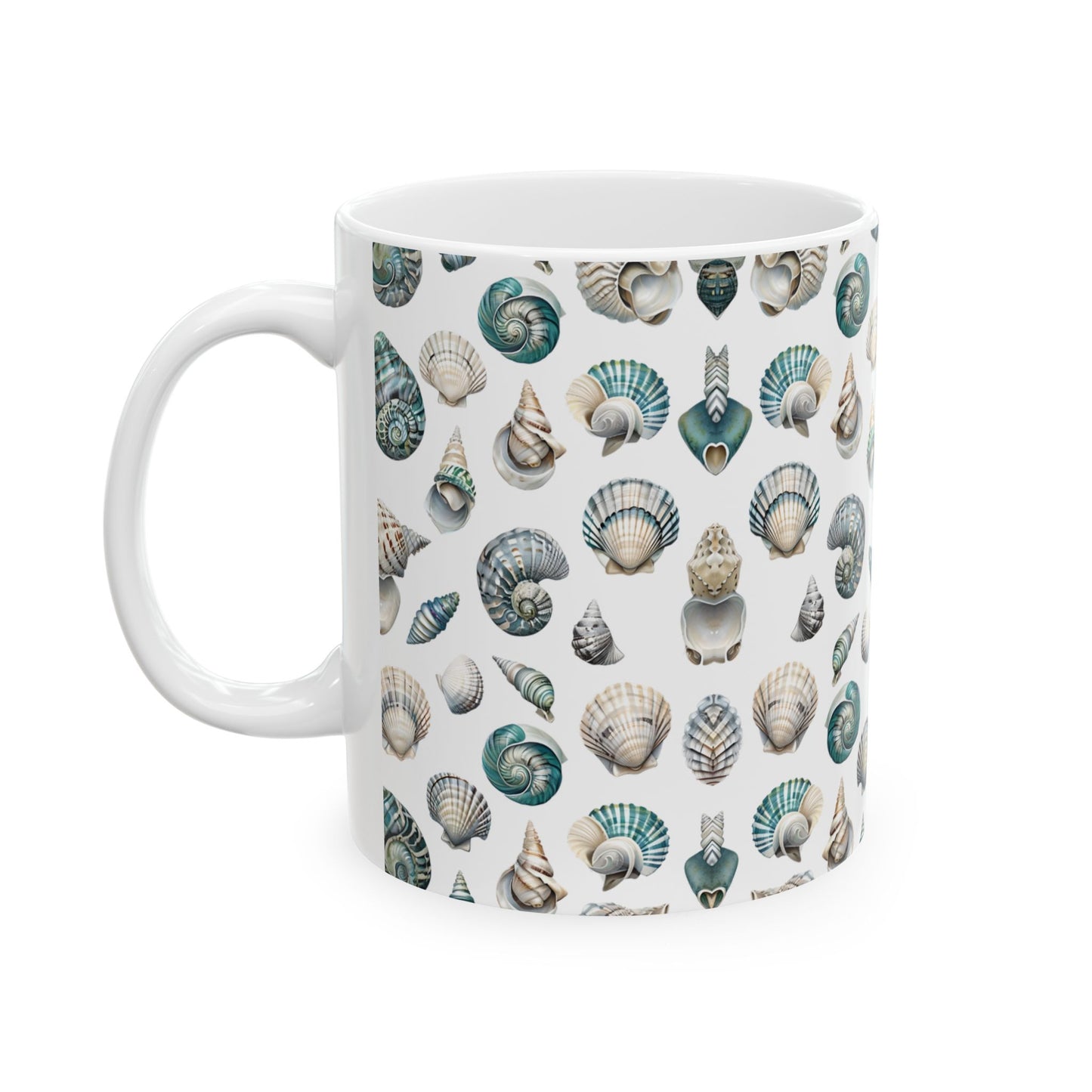 Seashell Ceramic Mug
