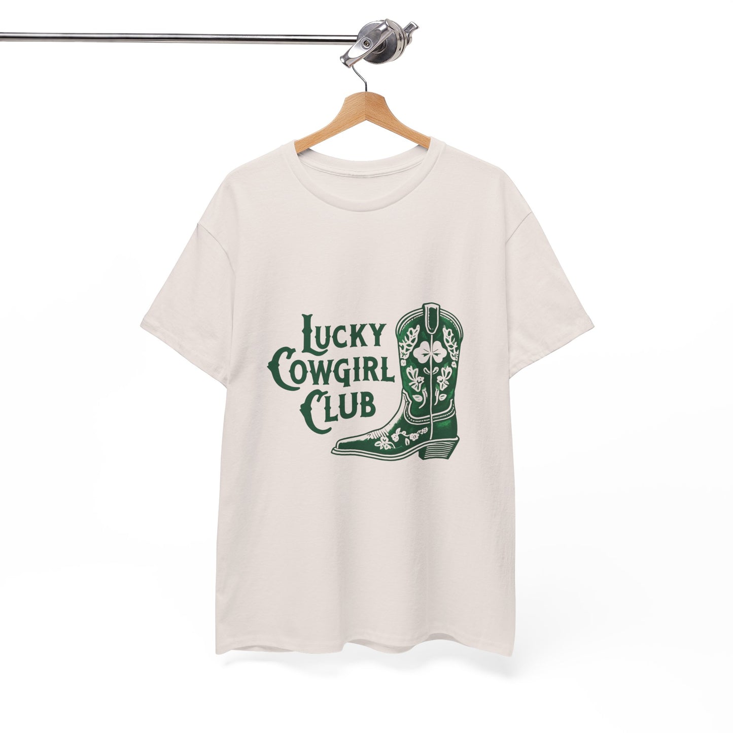 Lucky Cowgirl Club Tee, Western Themed T-Shirt