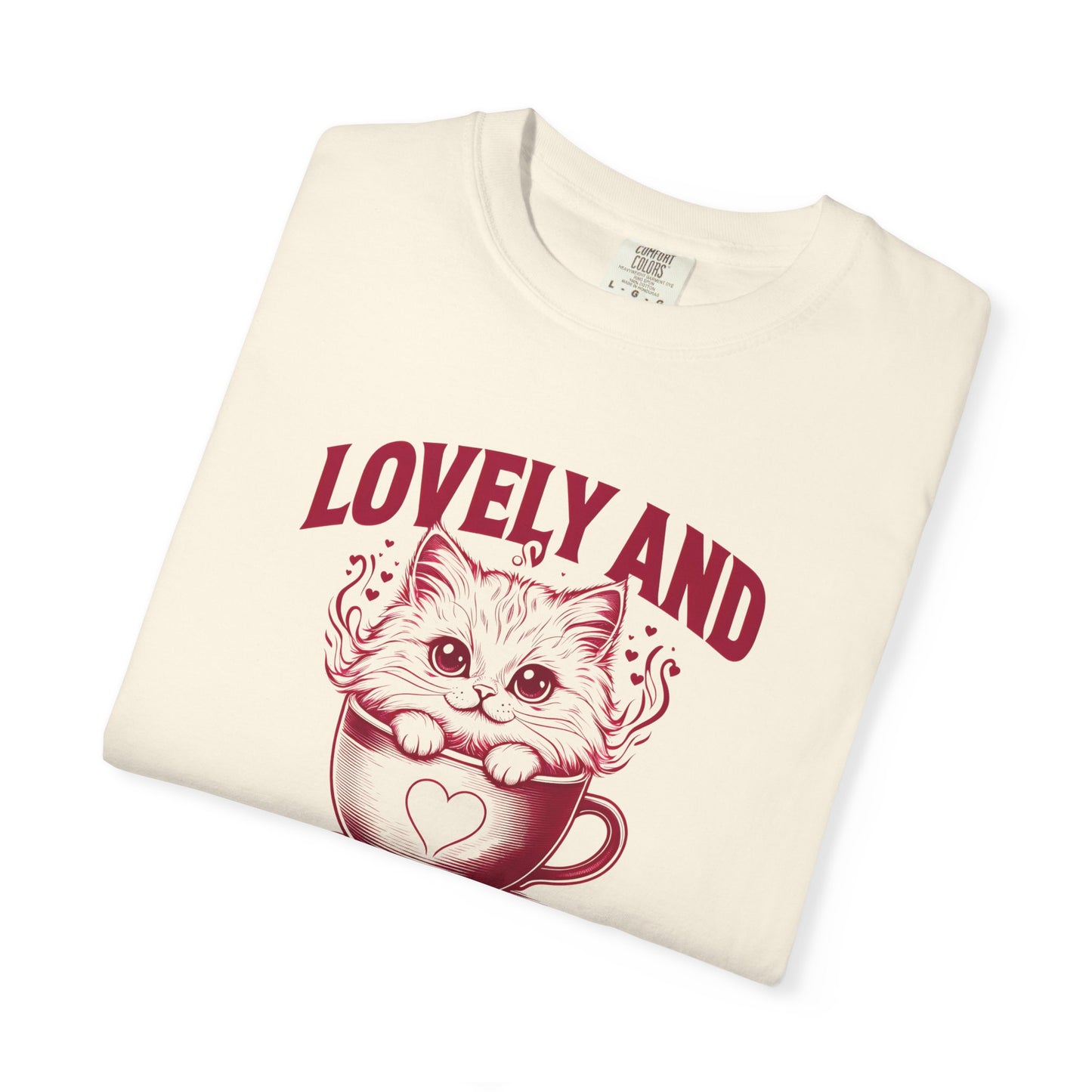 Cute Cat Caffeinated T-Shirt, Funny Cat Shirt