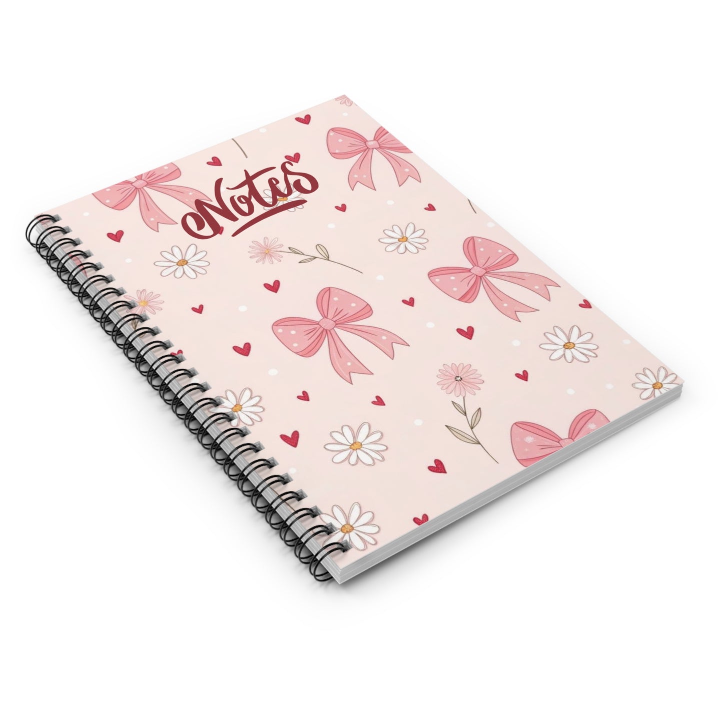 Floral Spiral Notebook