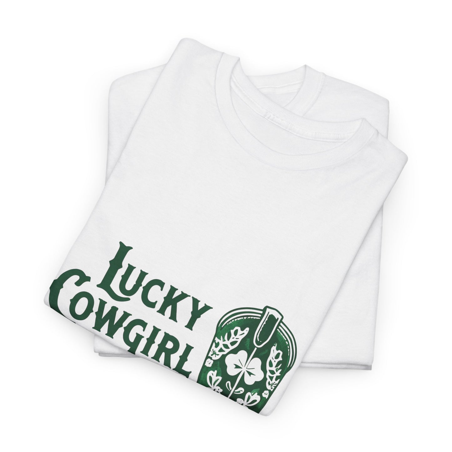 Lucky Cowgirl Club Tee, Western Themed T-Shirt