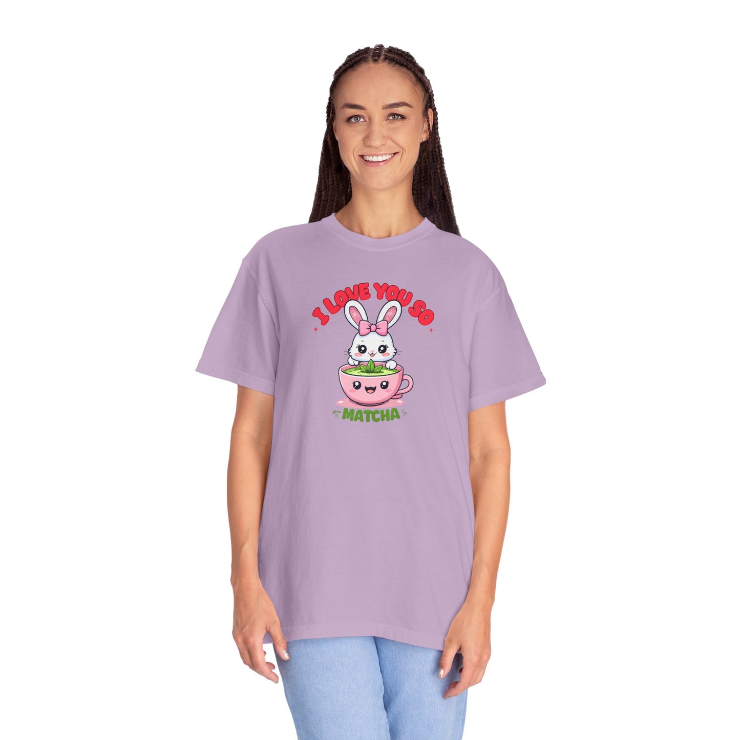 Cute Matcha Bunny T-Shirt