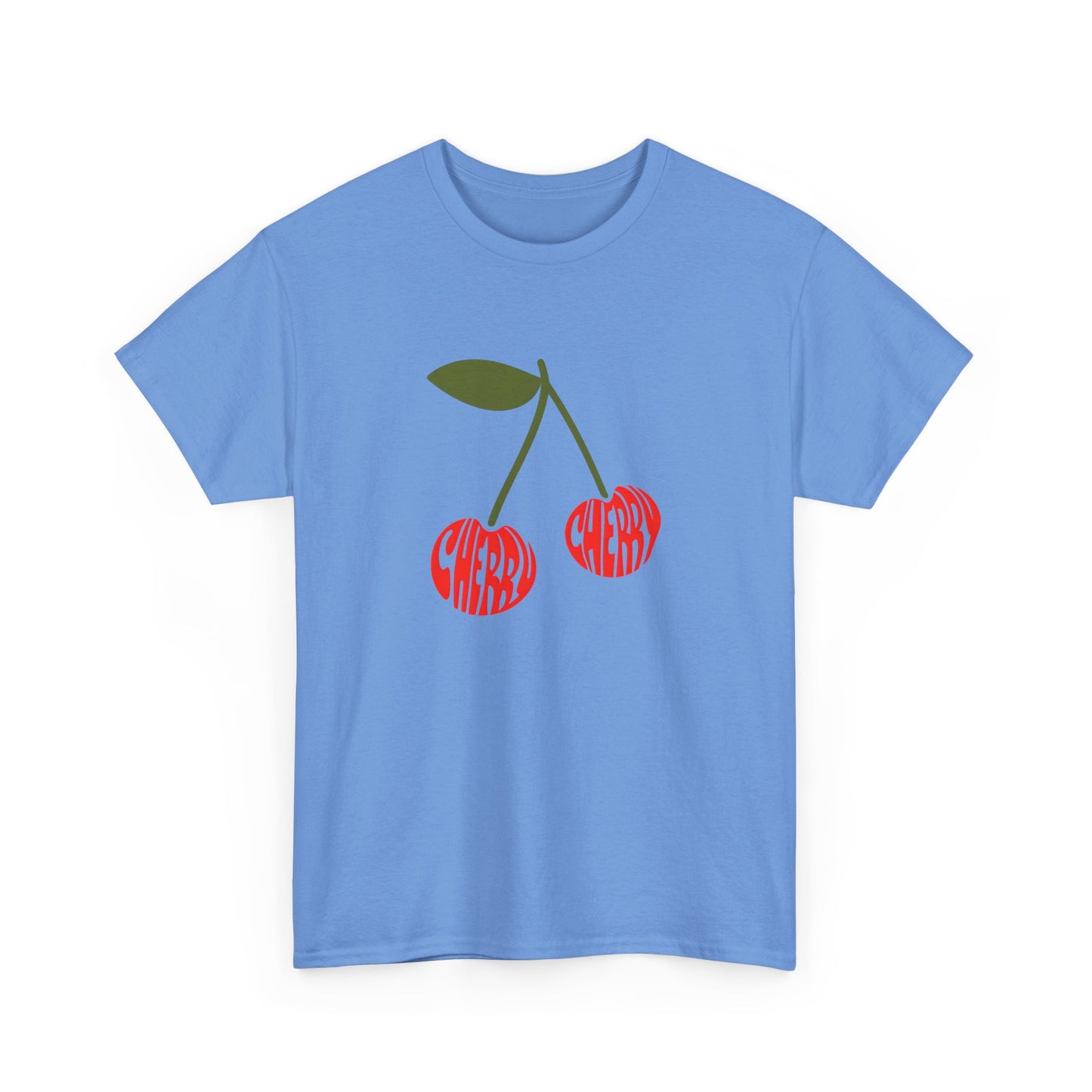 Cherry Print Unisex Tee, Cute Graphic