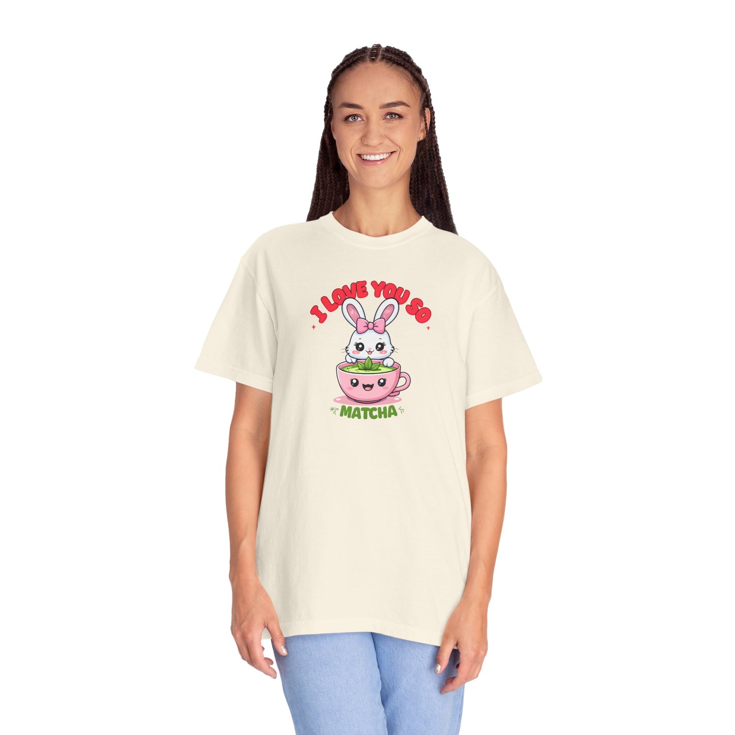 Cute Matcha Bunny T-Shirt