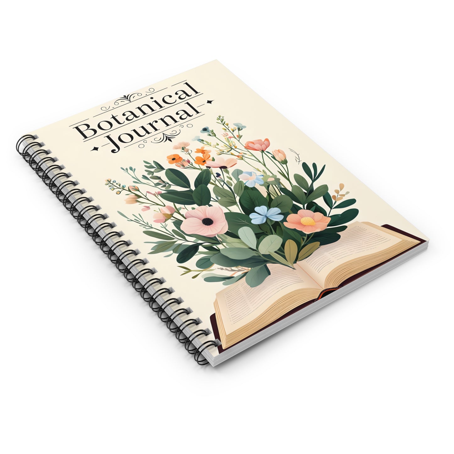 Botanical Spiral Notebook
