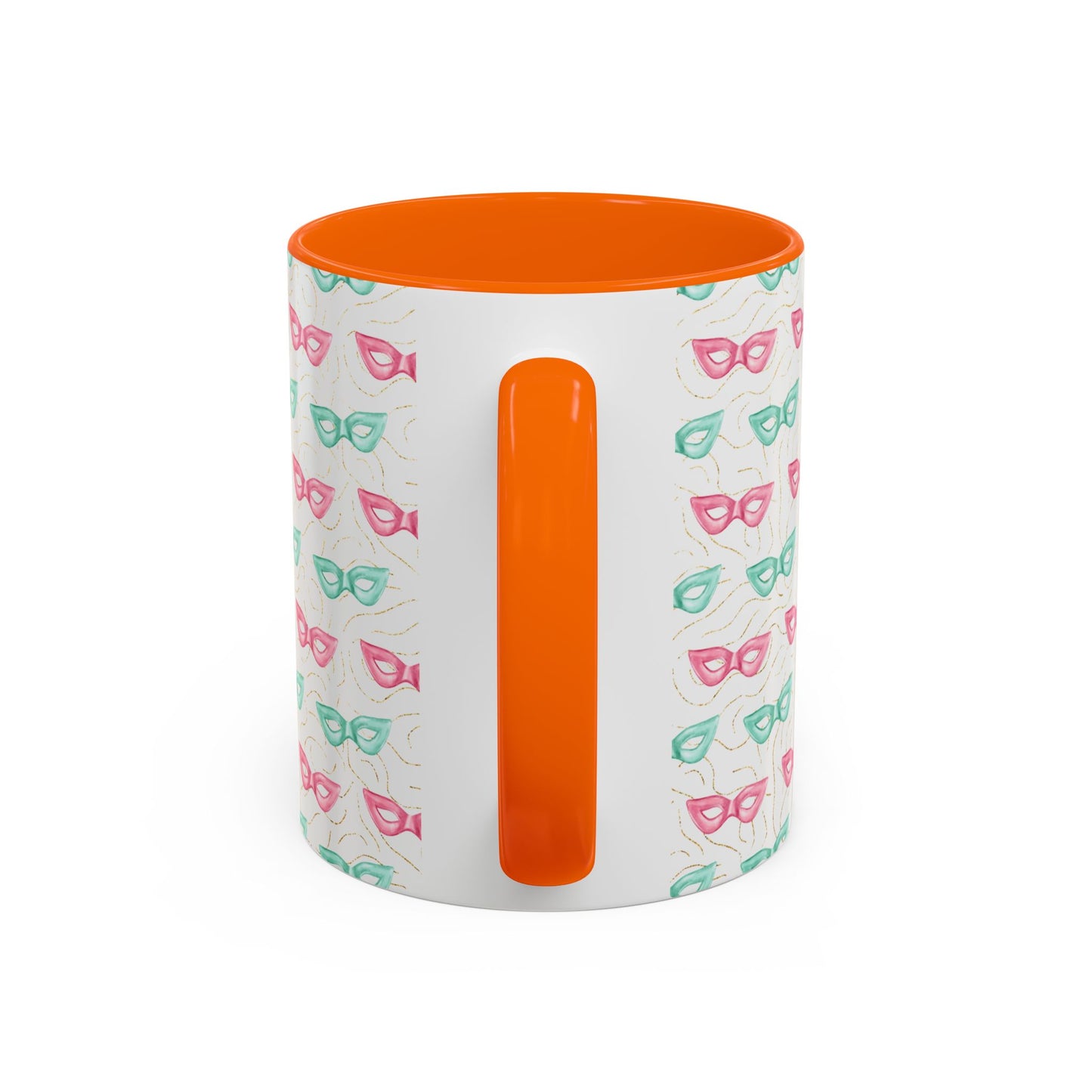 Colorful Glasses Accent Coffee Mug