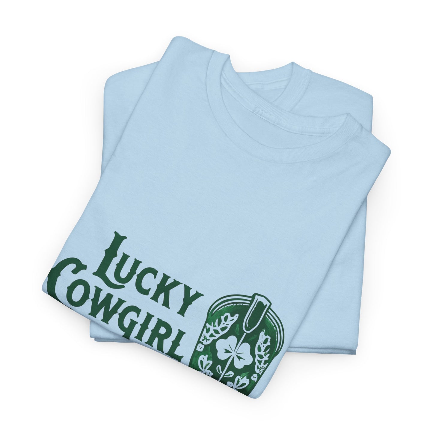 Lucky Cowgirl Club Tee, Western Themed T-Shirt