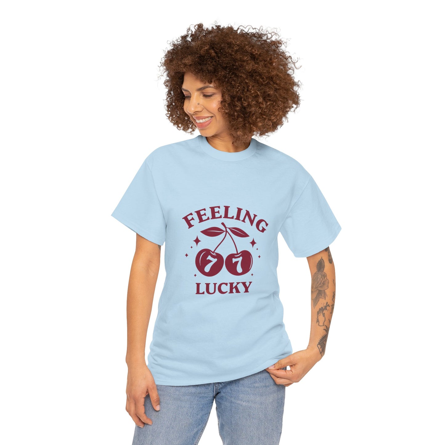 Feeling Lucky Unisex Heavy Cotton Tee