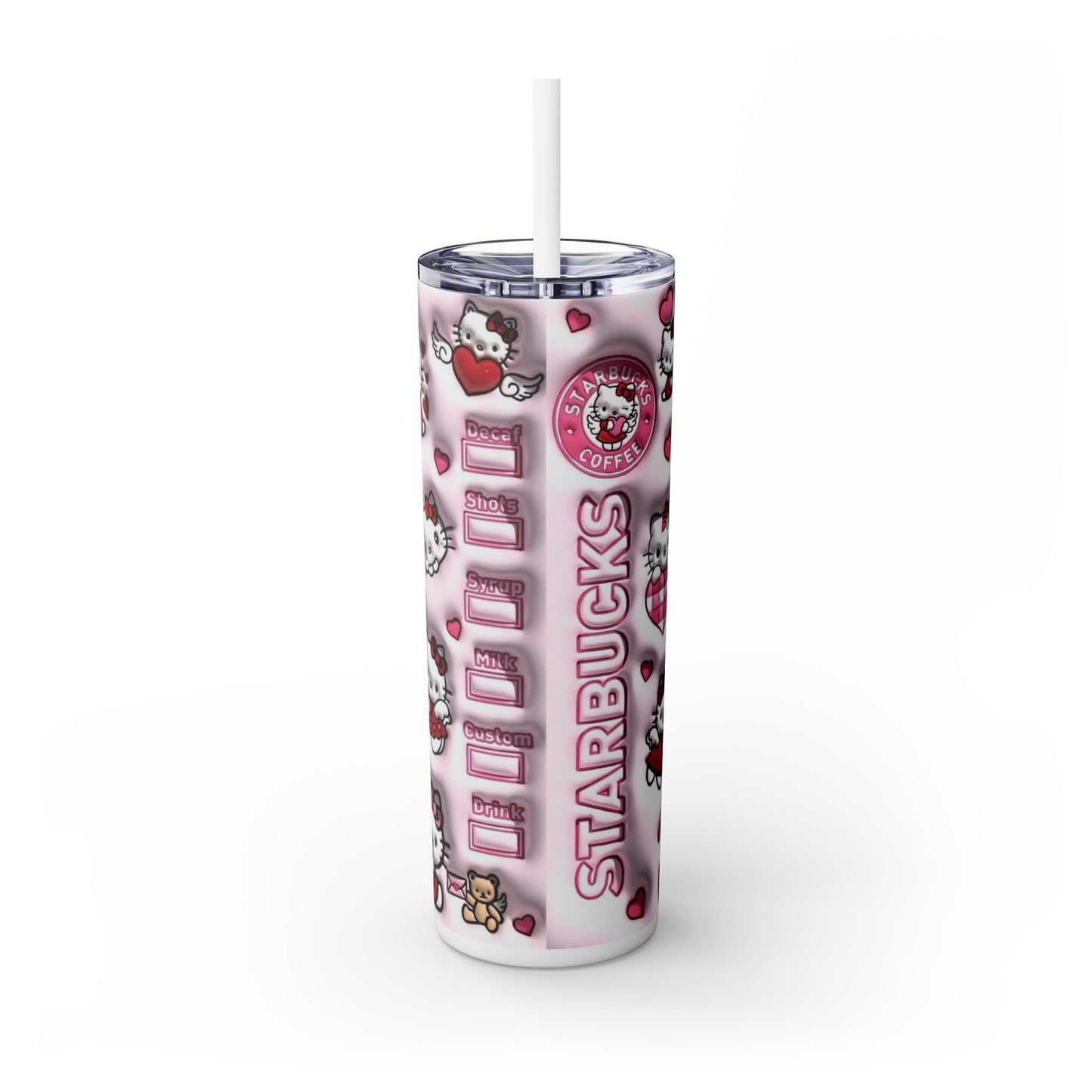 Cute Hello Kitty Starbucks Tumbler