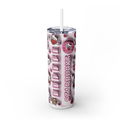 Cute Hello Kitty Starbucks Tumbler