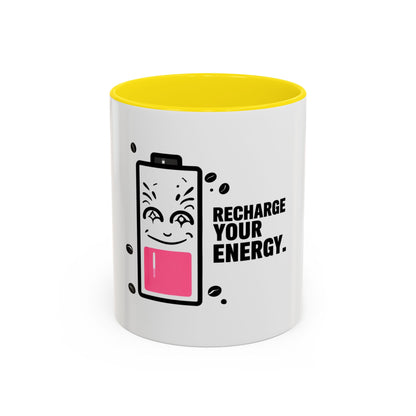 Vintage Camera Accent Coffee Mug