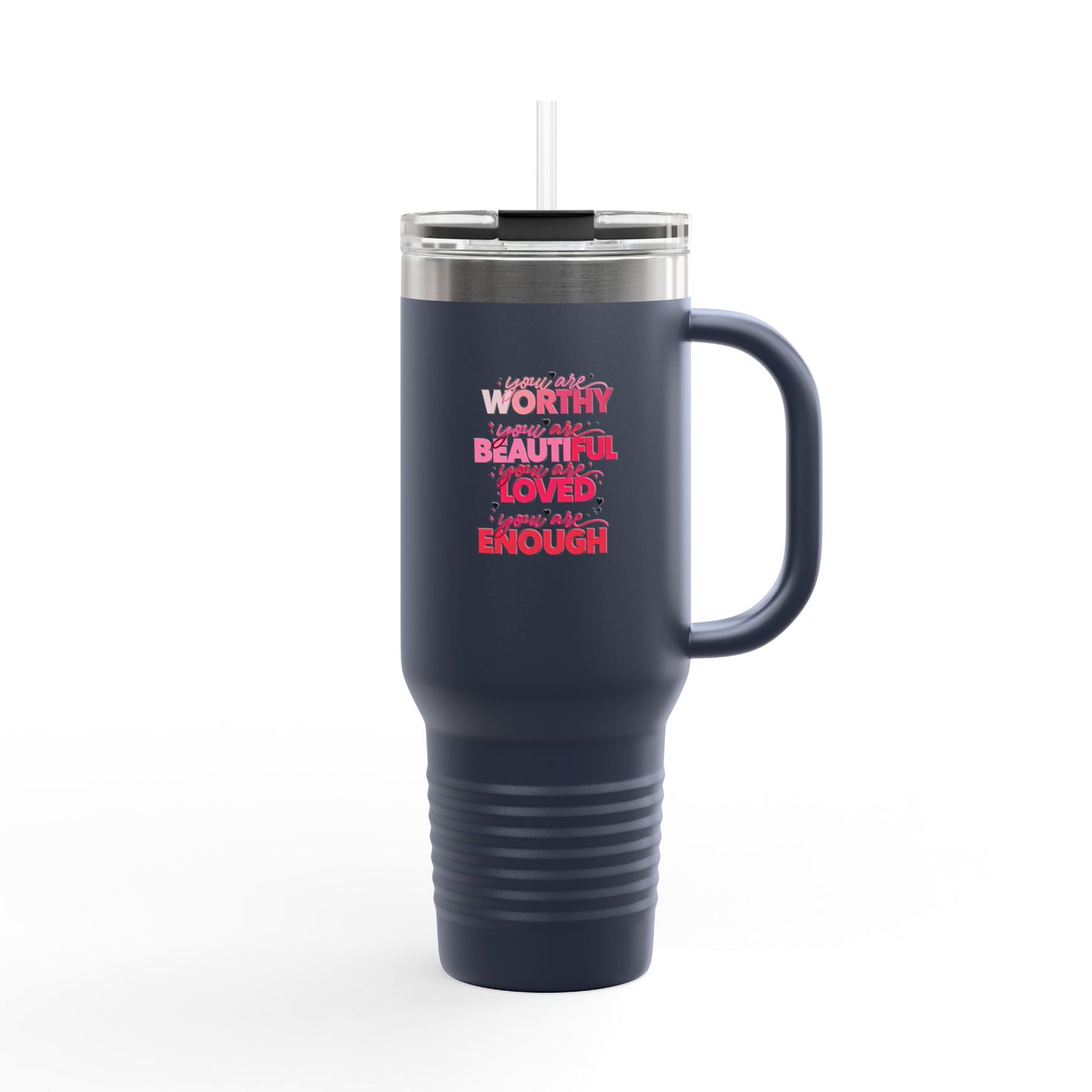 Empowering Insulated Travel Mug