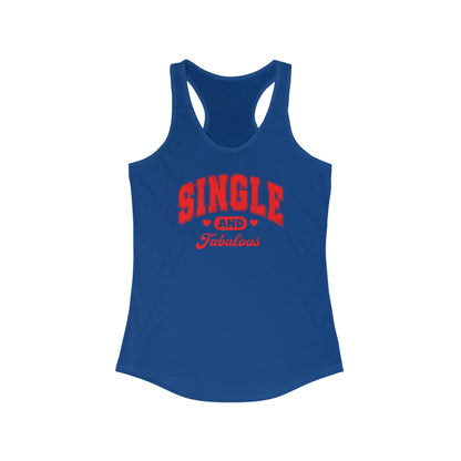 Single and Fabulous Women’s Racerback Tank