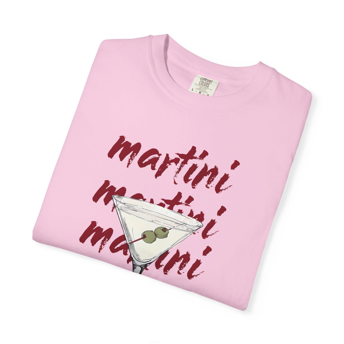 Chic Martini T-Shirt, Cocktail Party Tee