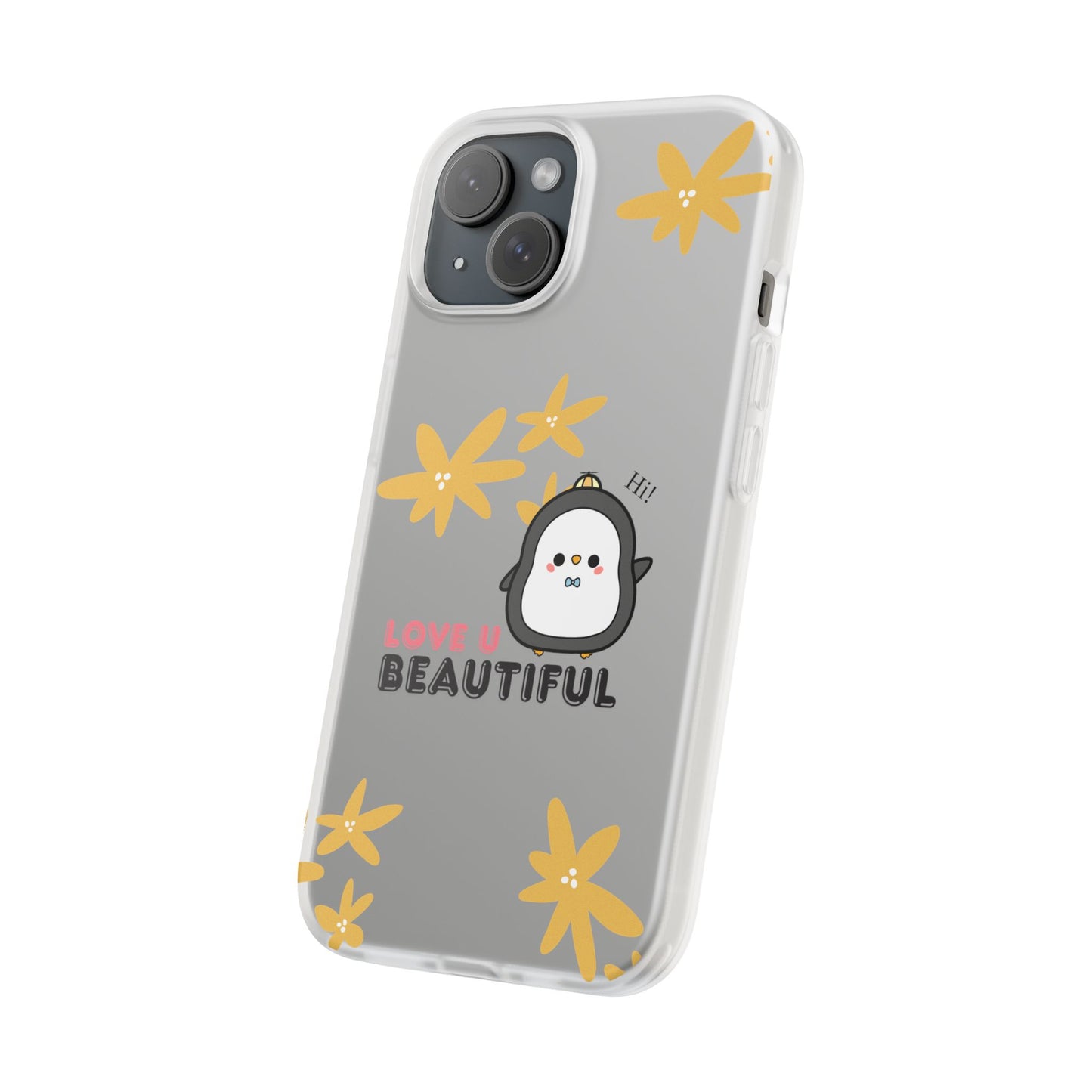 Cute Penguin Flexi Phone Case