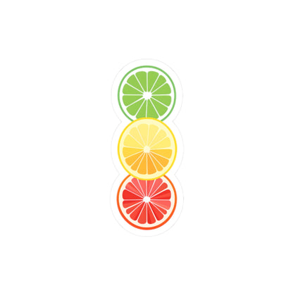 Colorful Citrus Kiss-Cut Stickers