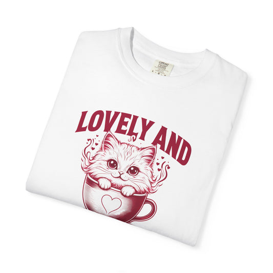 Cute Cat Caffeinated T-Shirt, Funny Cat Shirt