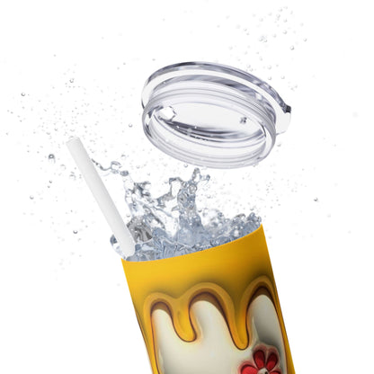 Bee the Reason Skinny Tumbler