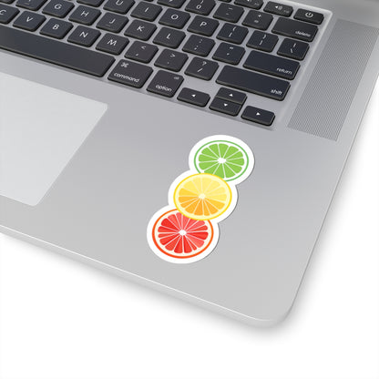 Colorful Citrus Kiss-Cut Stickers