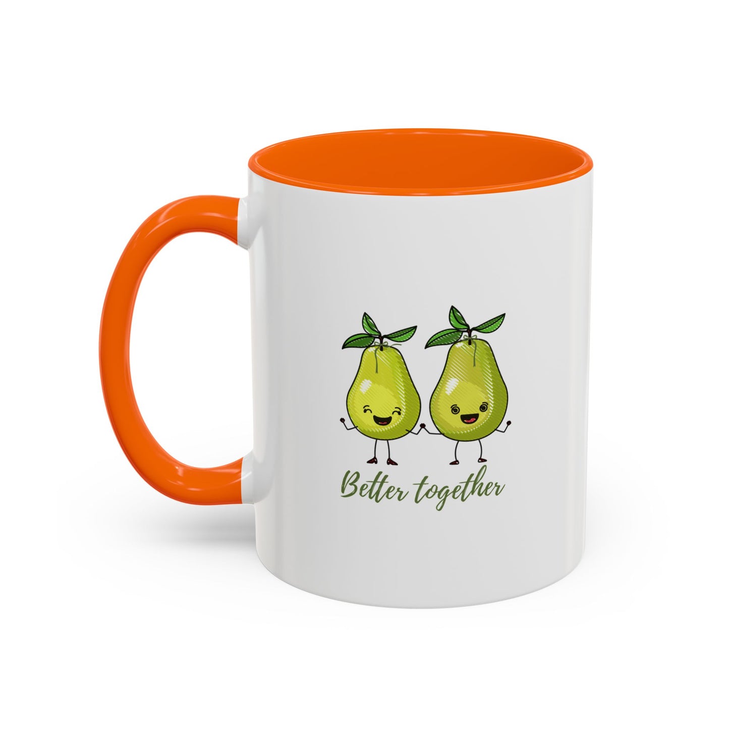 Cute Pears Accent Coffee Mug