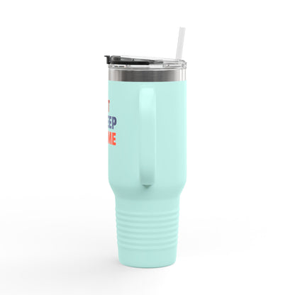 Insulated Travel Mug, 40oz - Eat Sleep Game