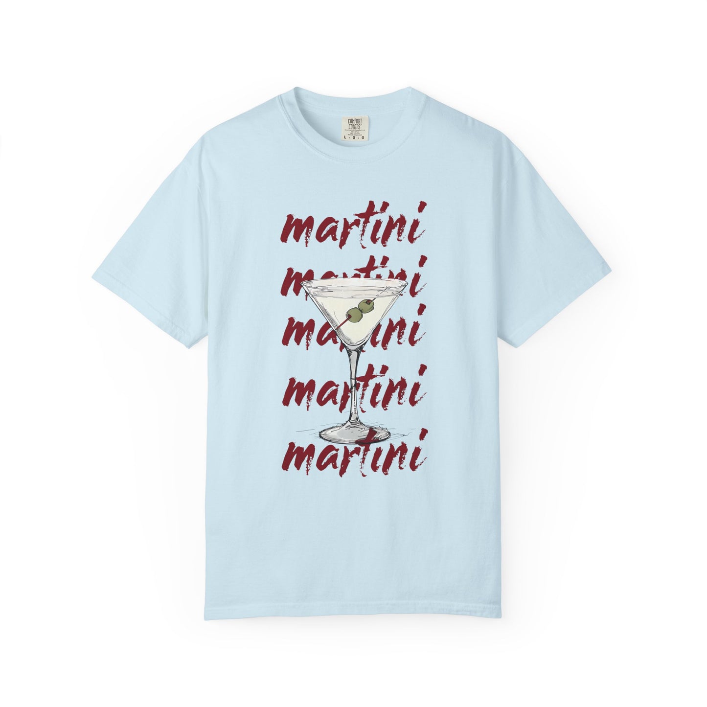 Chic Martini T-Shirt, Cocktail Party Tee