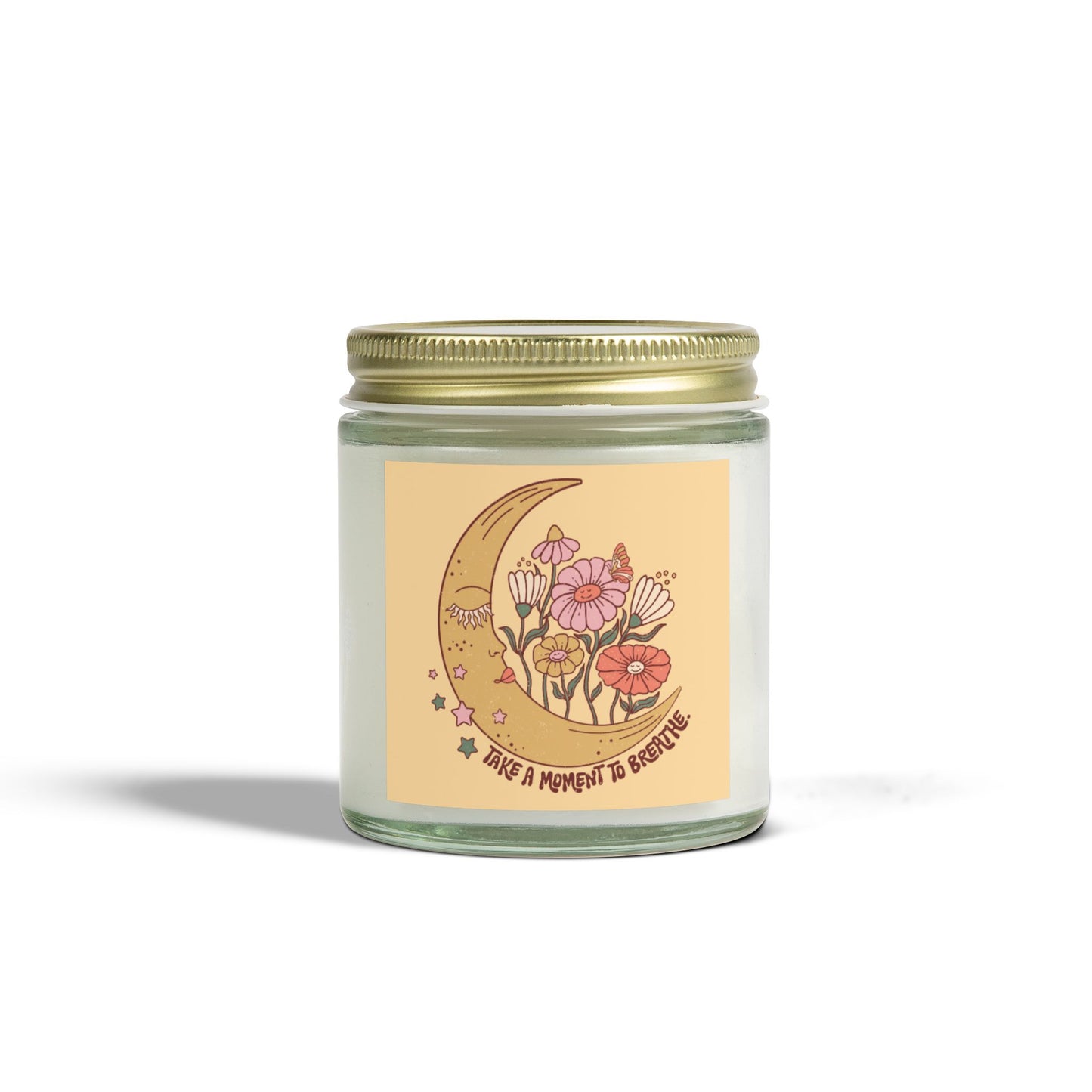 Charming Floral Scented Candle