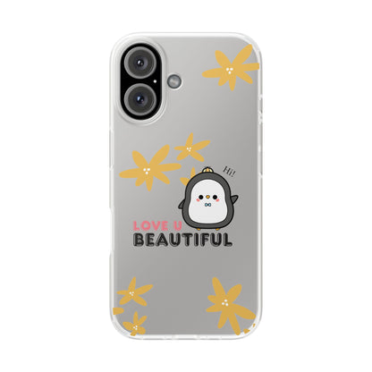 Cute Penguin Flexi Phone Case