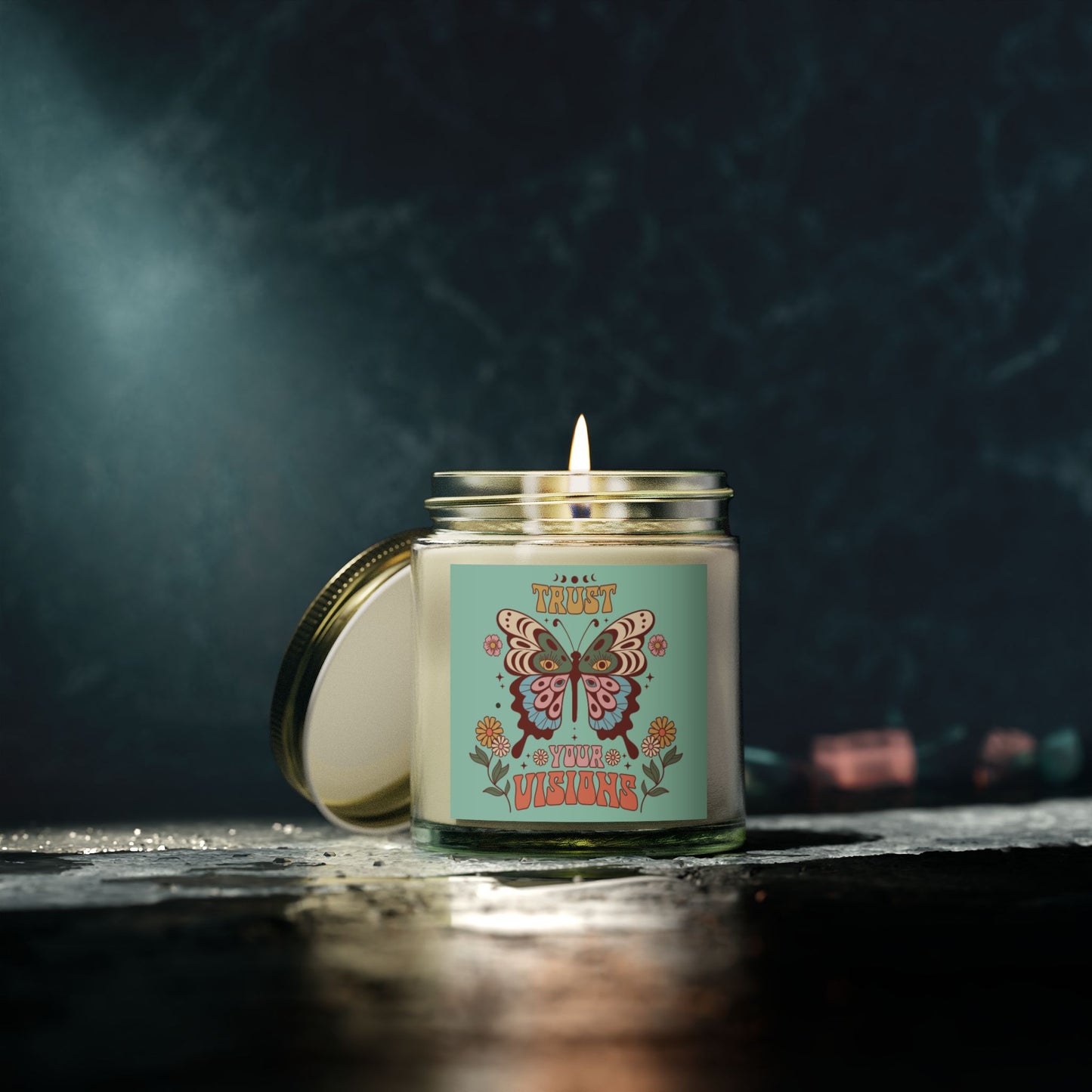 Butterfly Scented Candle