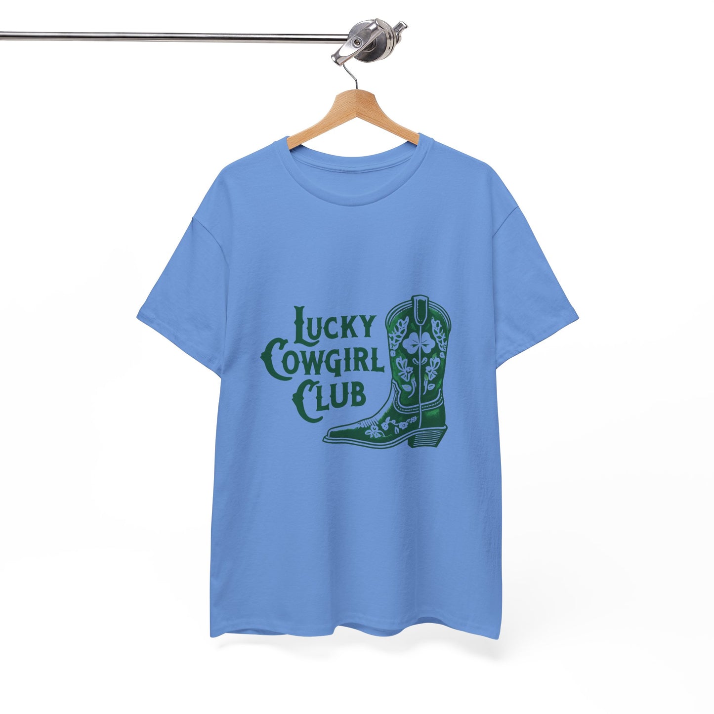Lucky Cowgirl Club Tee, Western Themed T-Shirt