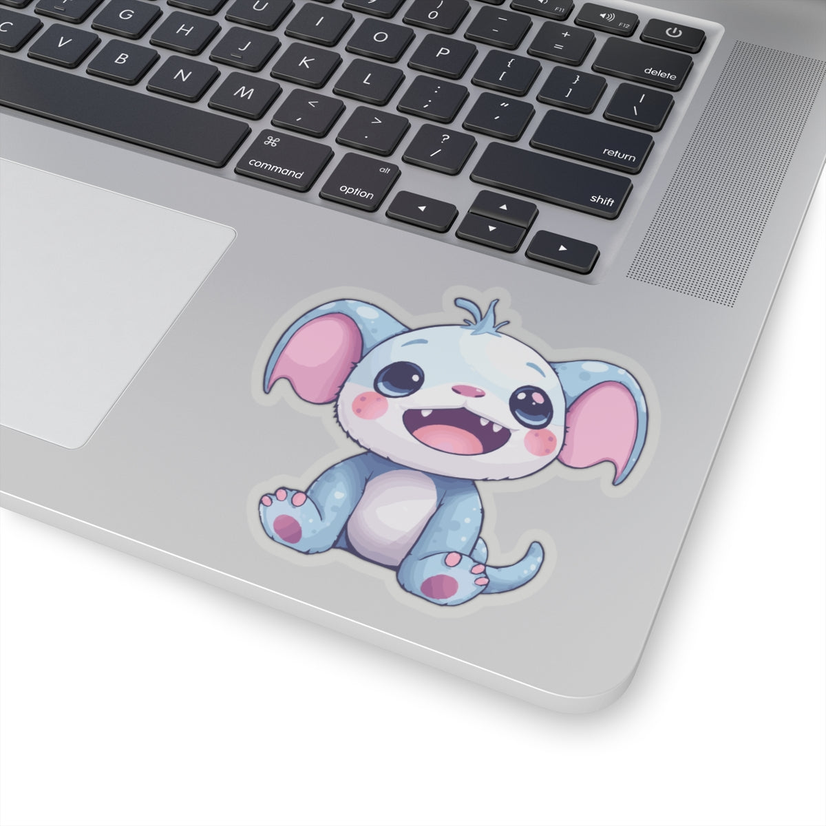 Cute Cartoon Elephant Kiss-Cut Stickers