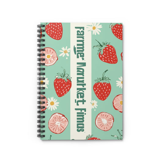 Fresh Strawberry Spiral Notebook