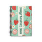Fresh Strawberry Spiral Notebook