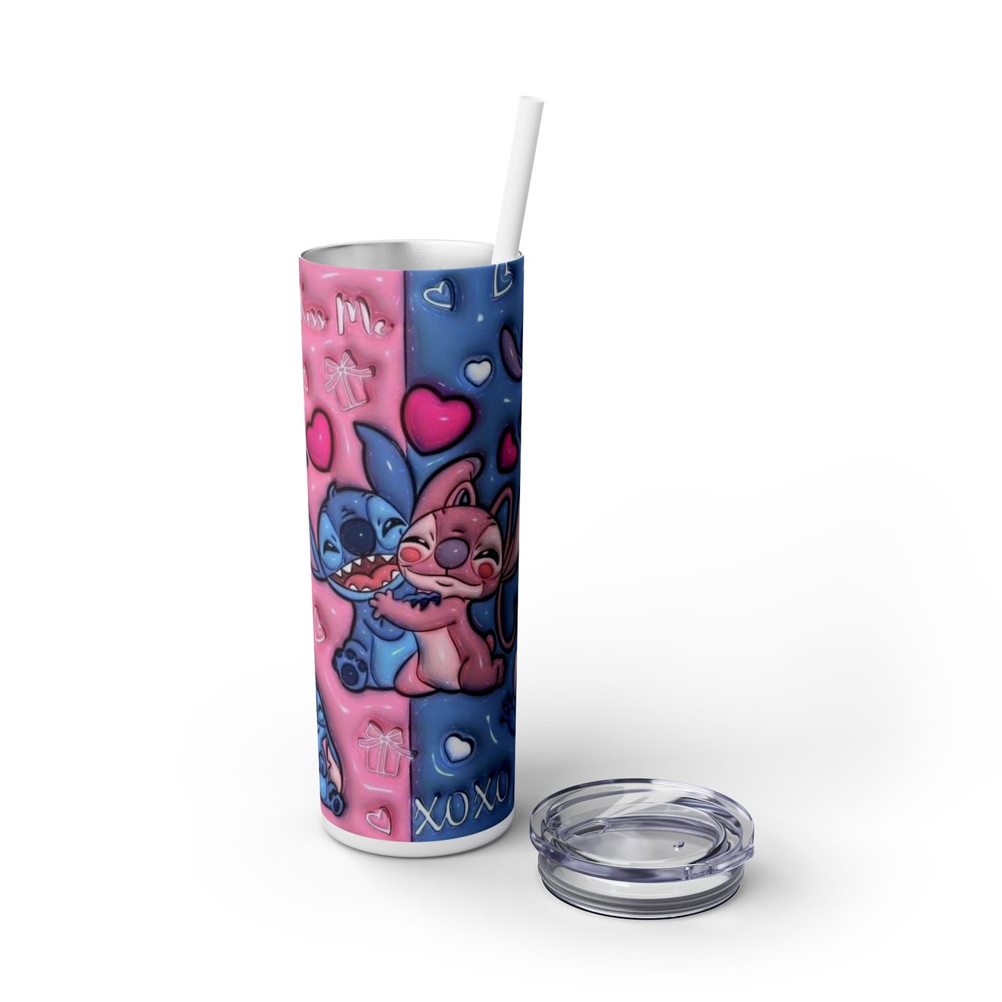 Cute Animated Character Skinny Tumbler