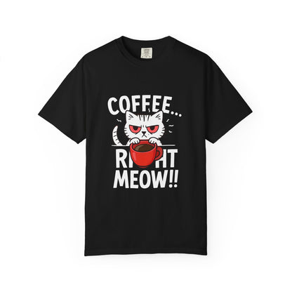 Cute Cat Coffee Lover Unisex T-Shirt