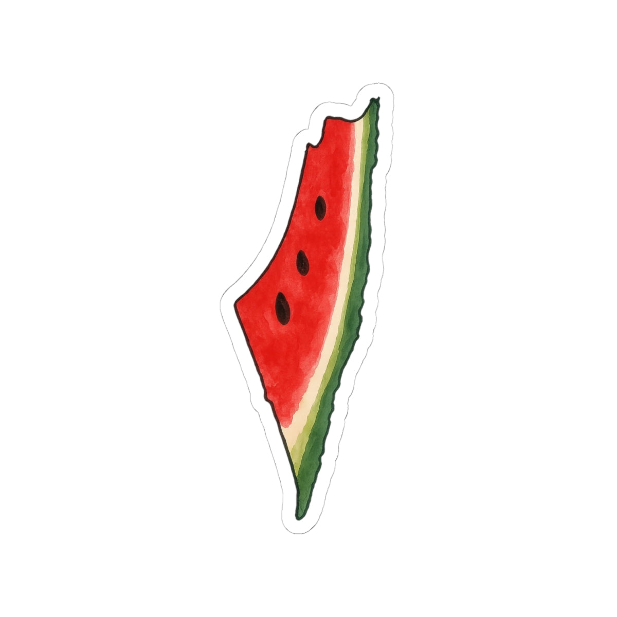Watermelon Kiss-Cut Stickers